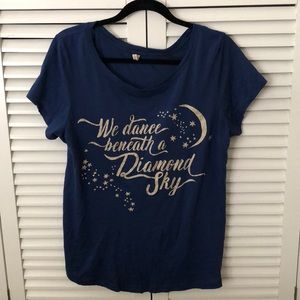 Spell T Shirt “We Danced Beneath the diamond Sky”